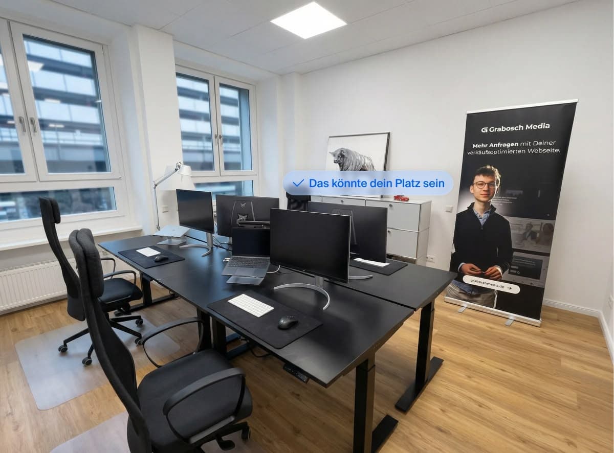 Das Team von Grabosch bei der Arbeit im Hamburger Office