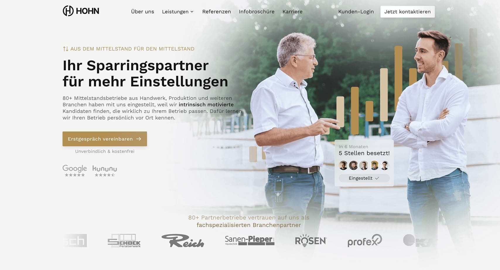 Startseite der neuen Hohn-Digital-Webseite